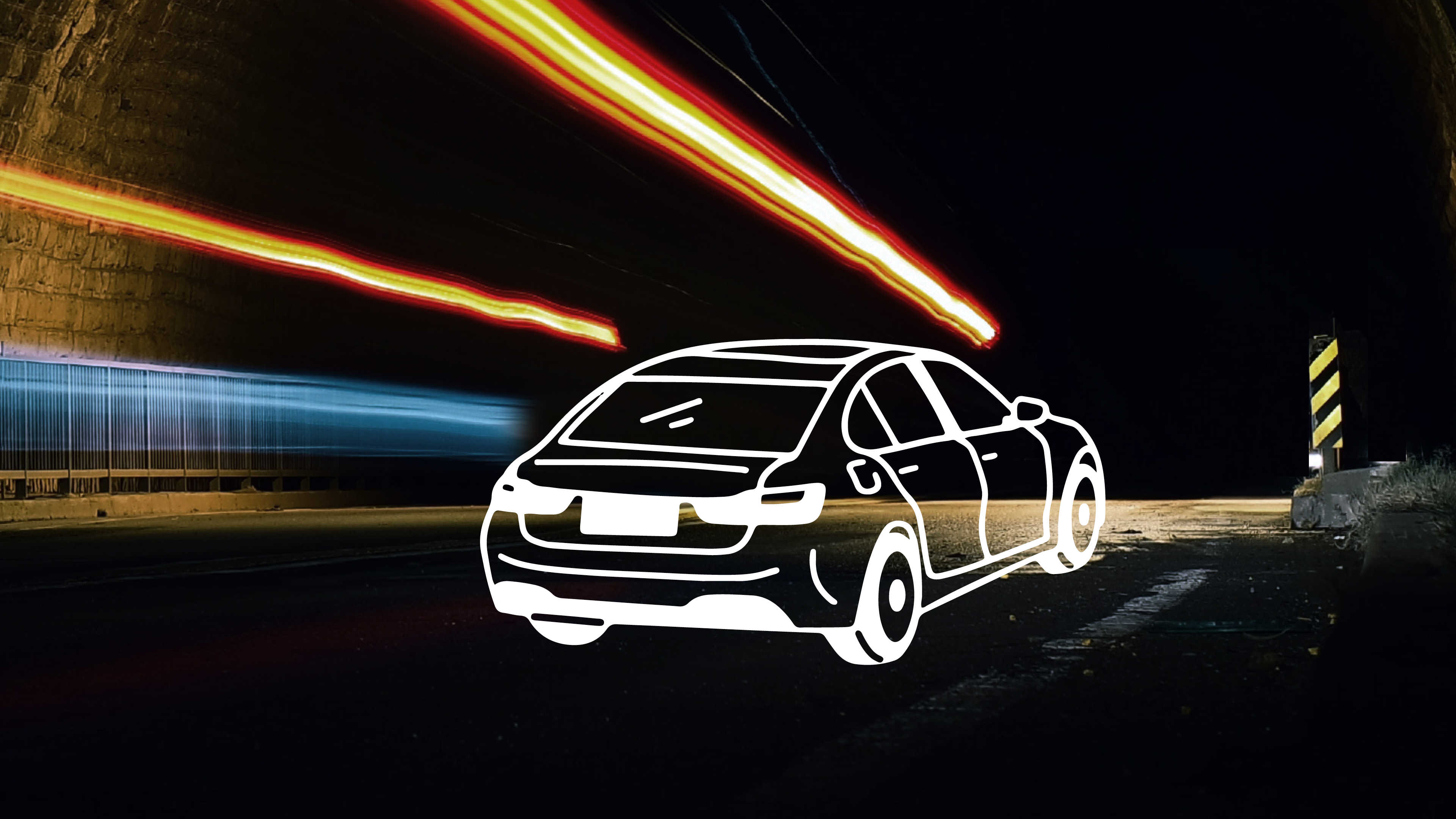 Illustrated Car on Road.png